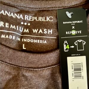 Men’s banana republic brown tee